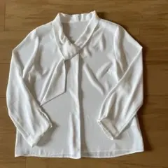 ユナイテッドアローズ　グリーンレーベルリラクシング　ホワイト 長袖シャツ　襟付き