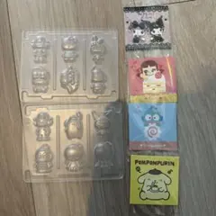 ペコ&サンリオ なかよしシールグミ 型 ＡＢ2種　マイメロ　クロミ　シークレット