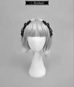 DimMoire ディムモアール メイドヘアアクセサリー【Black】 - メルカリ