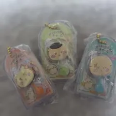 ちいかわ　ロリポップチョコチャーム　くりまんじゅう　シーサー　ラッコ　３個セット