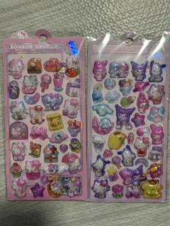 ボンボンドロップ キャラクターシール 2シートセット