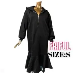 ⭐️A180⭐️ FRIFUL ♥ ハーフジップ 裏起毛 マーメイド ワンピース