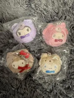 起き上がりぬいぐるみマスコット ラテくまバージョン