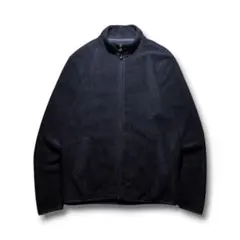00s OLD GAP ギャップ ジップアップ フリースジャケット ブラック M