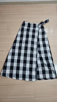 ☆チェック柄フレアロングキュロット☆