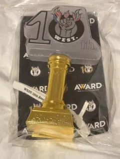WEST. LIVE TOUR AWARD ペンライト　銀テ付き