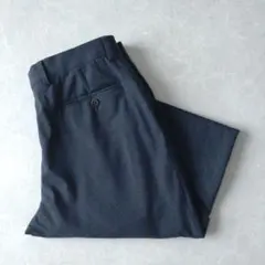 ■古着 ラルフローレン スラックスパンツ ネイビー W33L30【WL6908】
