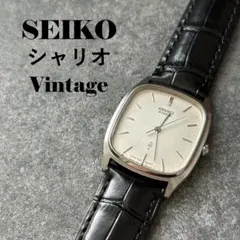 【Vintage】SEIKO セイコー シャリオ タンク レクタンギュラー