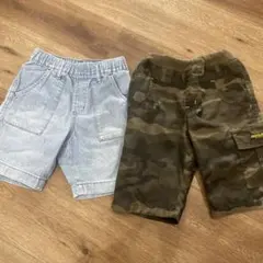 ユニクロ　男の子　ハーフパンツ　【110】 【120】短パン　半ズボン 2.枚