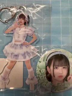 虹羽みに缶バッジ×2、アクリルキーホルダー、お守り - メルカリ