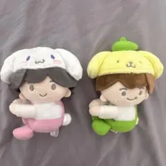 なにわ男子×サンリオ マスコットクリップ 道枝駿佑 大橋和也 セット