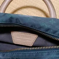 russet ダークグリーン ショルダーバッグ