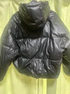 EGOIST 黒 フード付き ダウンジャケット