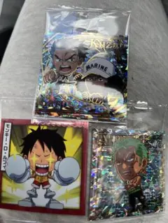 ONE PIECE ホログラムステッカー 3枚セット