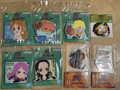 ワンピース　一番くじ 未来島エッグヘッド　ラバーコースター　アクリルスタンド