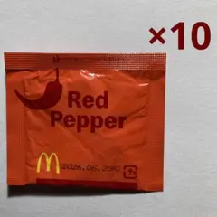 マクドナルド シャカチキ レッドペッパー シーズニング 10袋 (生産終了品)のサムネイル