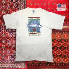 Columbia USA製 フィッシング Tシャツ トラウト柄 - メルカリ