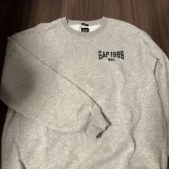 GAP 1969 クルーネック スウェット グレー S