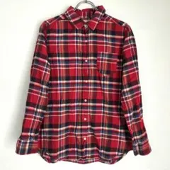 ⭐️定番⭐️スタジオクリップ 長袖 シャツ チェック ネルシャツ レトロ 綿