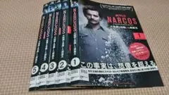 ナルコス シーズン1 中古DVDレンタル落ち全5枚　２ヶ国語収録