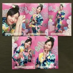 森保まどか AKB48 生寫真 5張全套 HKT48