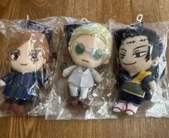 呪術廻戦 Chibiぬいぐるみ 釘崎野薔薇 七海建人 夏油傑