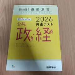 2026 共通テスト 公共 政治・経済