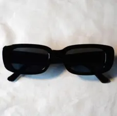 レクタングルサングラス・ブラック・y2k・y3k・90s・スクエア型・韓国