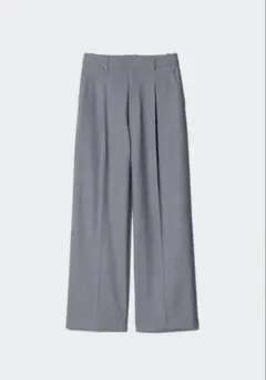 UNIQLO タックワイドパンツ　M