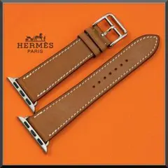 【新品】エルメス アップルウォッチ用ベルト シンプルトゥール 38mm レザー