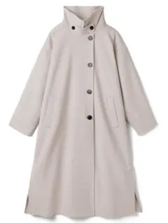 スタンドカラーフェイクウールコート[k9048x]