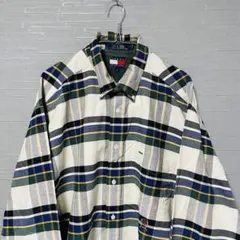 トミーヒルフィガー TOMMY HILFIGER ビッグサイズ チェックシャツ