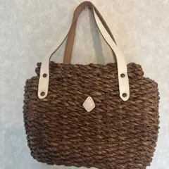 クレドラン　カゴバック　美品のサムネイル
