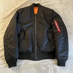 美品　アルファインダストリーズ　MA1　リバーシブル　サイズM