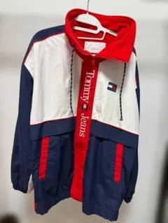 TOMMY JEANS カラーブロック ナイロンジャケット サイズS 訳ありのサムネイル