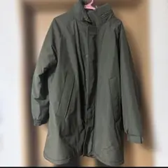 UNIQLO 防風パテッドコート　カーキM