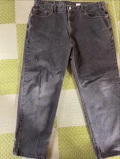 リーバイス550 ブラックデニム W42 L30 人気サイズ 激渋‼️