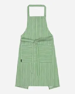 新品 marimekko マリメッコ　Piccoloピッコロ/エプロン/グリーン