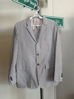 THOM BROWNE シアサッカー テーラードジャケットのサムネイル