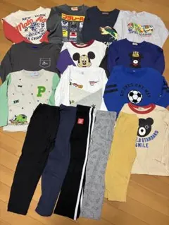 男の子　110サイズ　ミキハウス プティマイン 冬服　長袖　ロンT