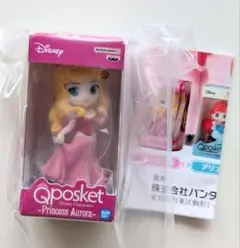 Qposket ディズニー ミニチュアコレクション　オーロラ姫 ガチャ