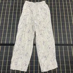 ロペ　ピクニック　おしゃれ柄ワイドパンツ