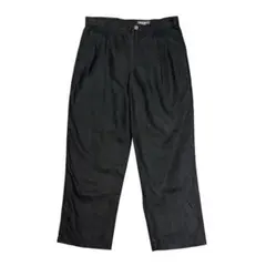 希少】 00s Eddie Bauer ブラックリネン ワイドスラックス 極太 - メルカリ