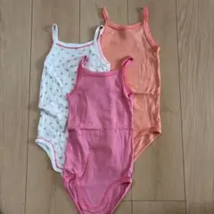 プチバトー　ベビー肌着 3点セット 36m/95cm