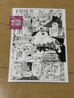 ワンピース ベースショップ ALL PAGES 扉絵 ロー ベポ - メルカリ