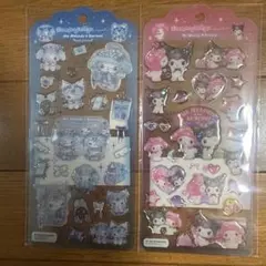 サンリオ　ドロップジェリーシール　マイメロ&クロミ　2枚セット