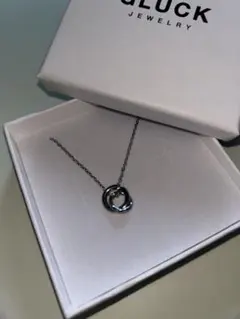 GLUCK（グルック）Double ring necklace