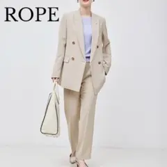 ⭐︎ ROPE ロぺ　セットアップ パンツ テーラード ダブルジャケット
