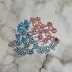 ナルミヤ ネイルパーツ メゾピアノ エンジェルブルー ポンポネット