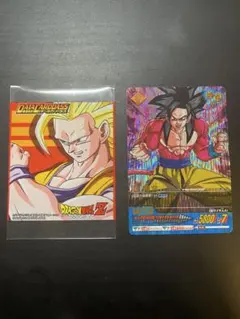 ドラゴンボールZ データカードダス『孫悟空 超サイヤ人4 爆レア』 スリーブ付き